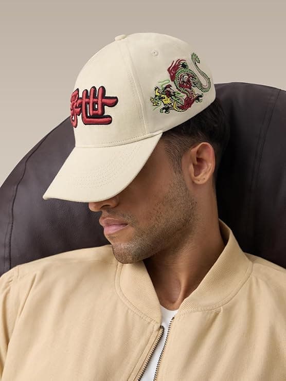 Ukiyo E Dragon Baseball Cap