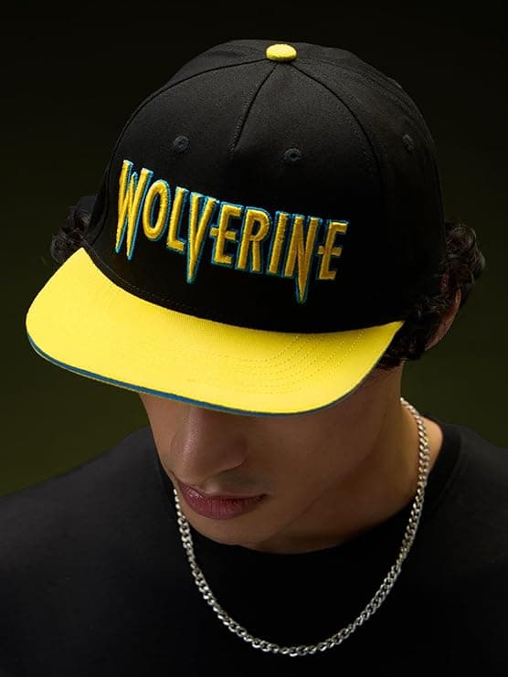 Wolverine Flat Brim Snapback Cap