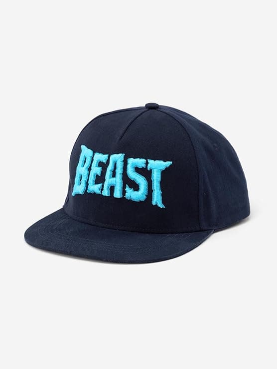 Beast Flat Brim Snapback Cap